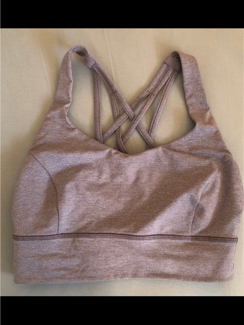 lululemon athletica long lined sports bra